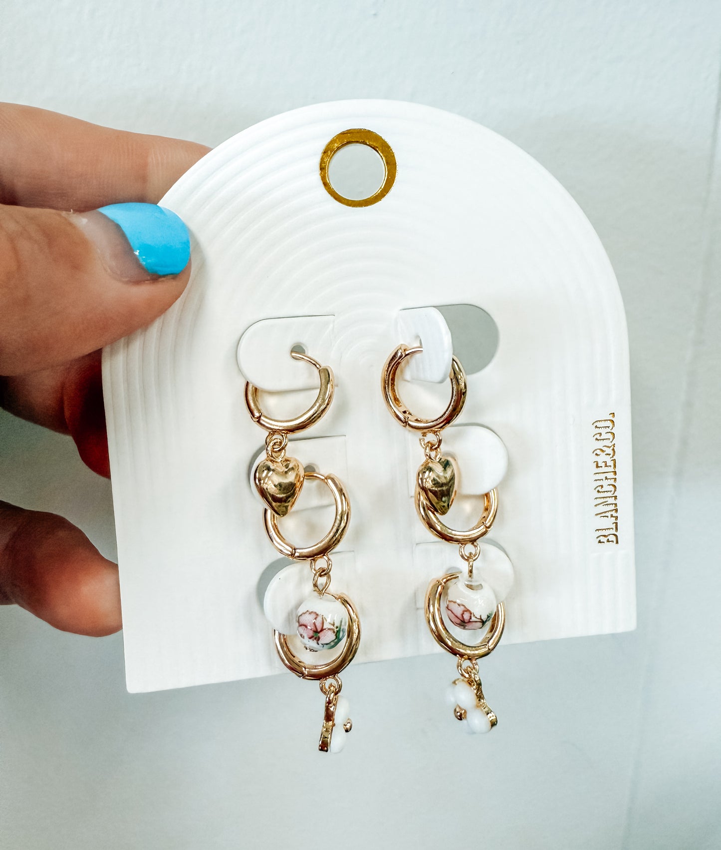 The Girly Trio Dangle Earring Set