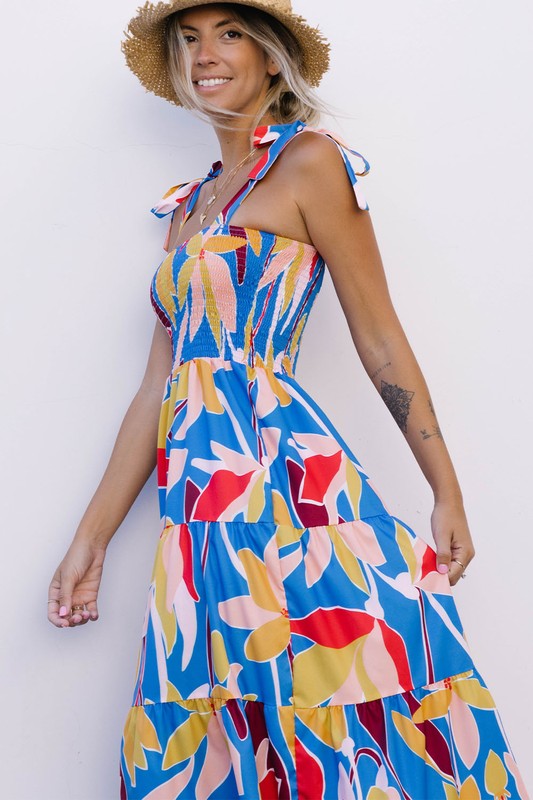 Seaside Memory Dress (S-2X)
