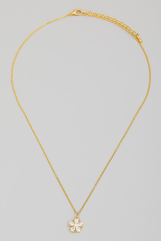 Teeny Flower Necklace