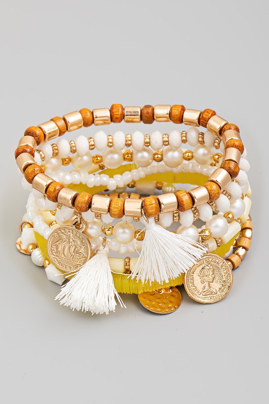 Colored In Fall Bracelet Set