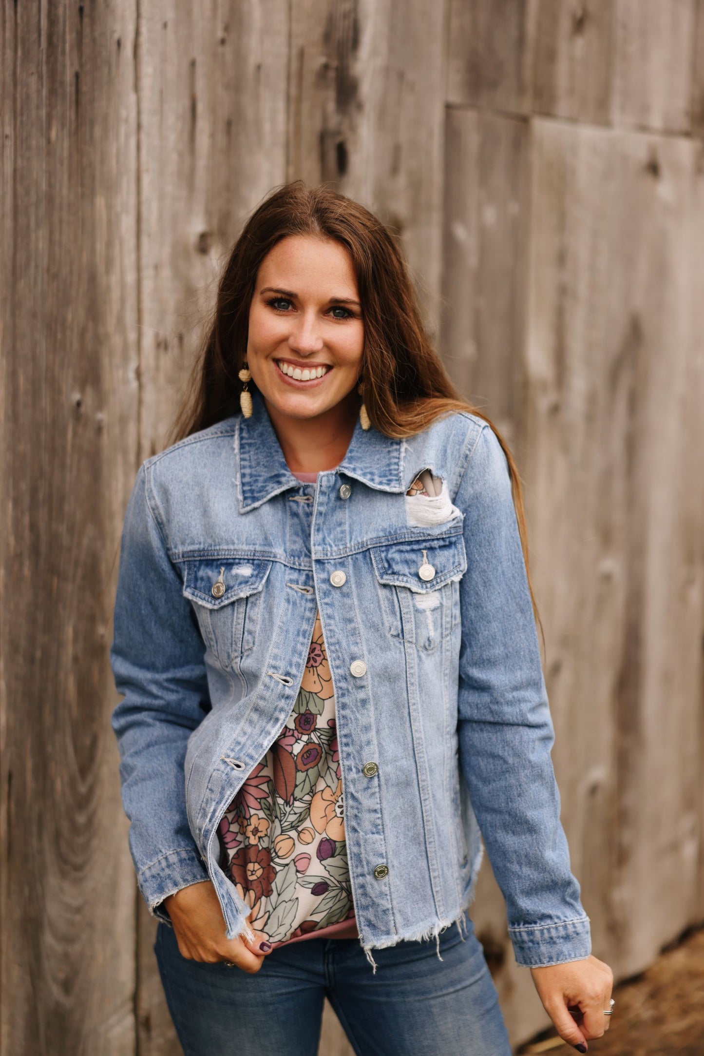 Stitched Just Right Denim Jacket