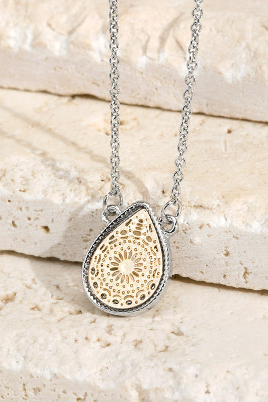 Trish Teardrop Necklace (2 Colors)