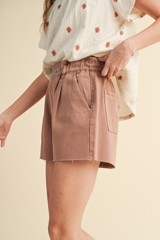 Woodrose Paperbag Shorts