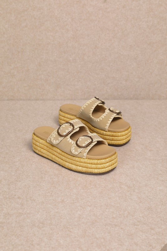 The Heidi Platform Sandal