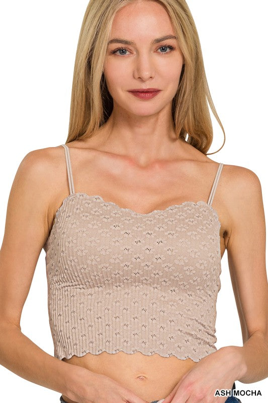 Simply Supported Scalloped Bralette