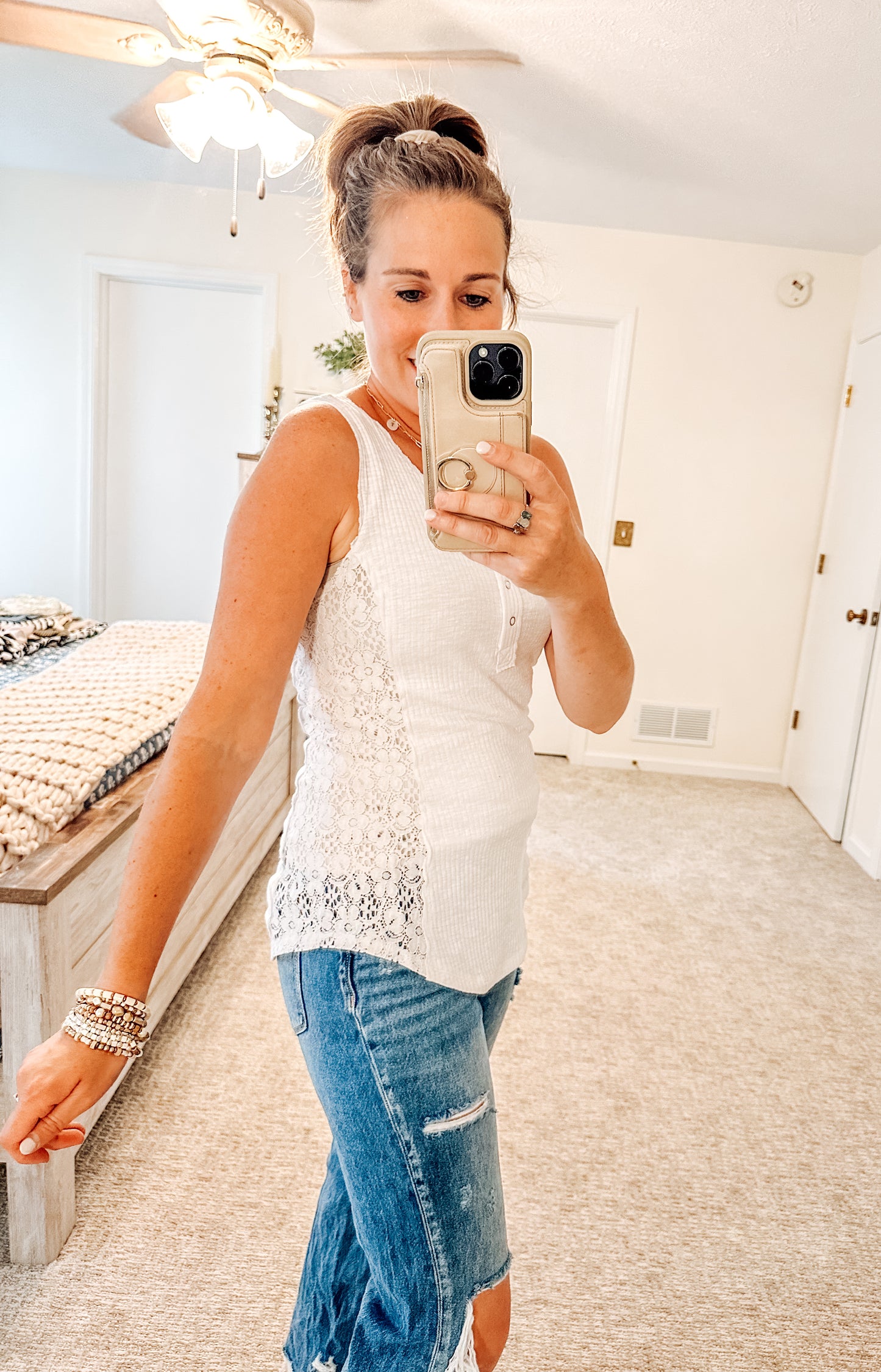 Clean Slate Henley Tank