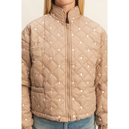 Dotted Dreams Quilt Jacket