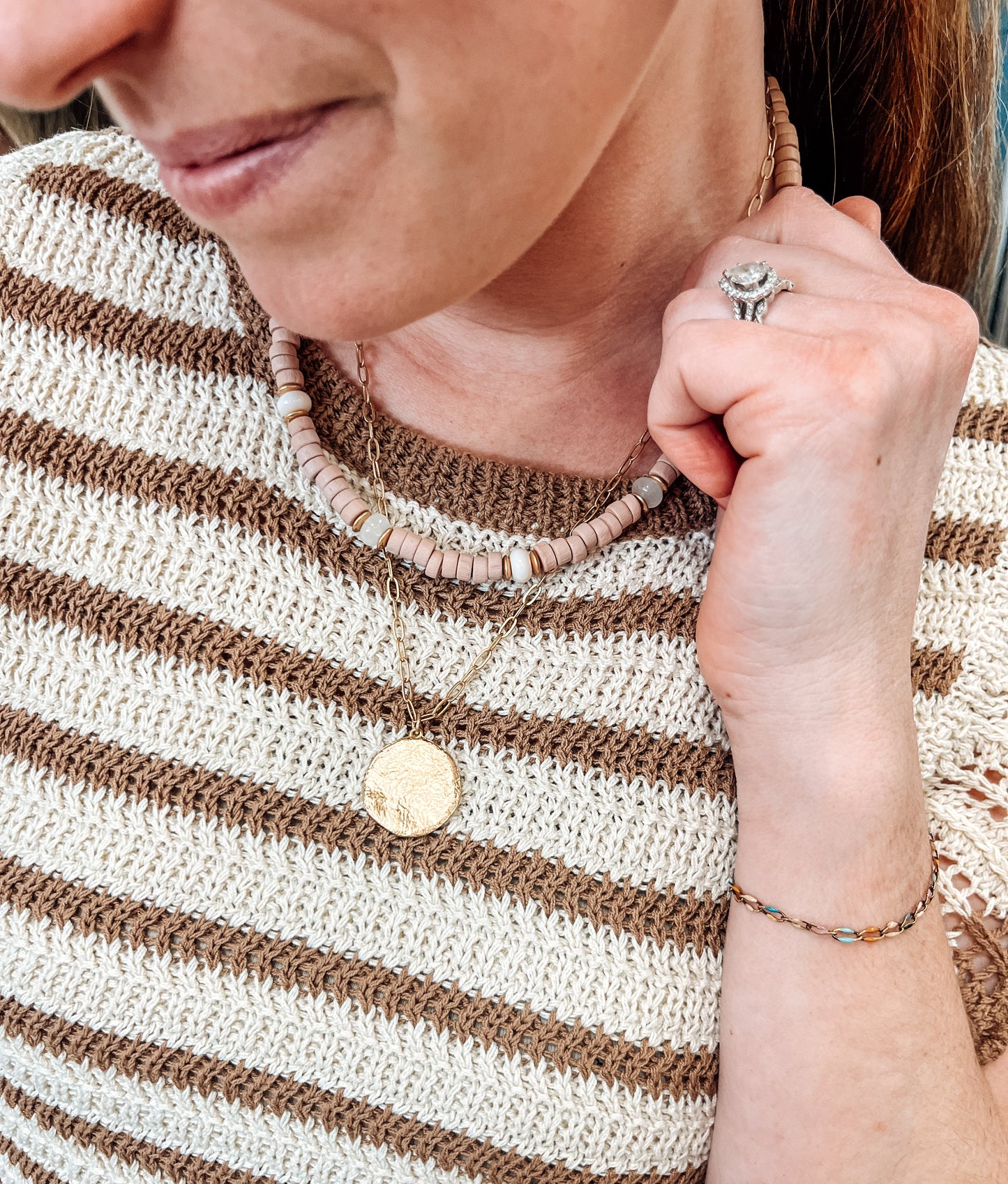 Lucky Coin Layered Necklace (2 Colors)