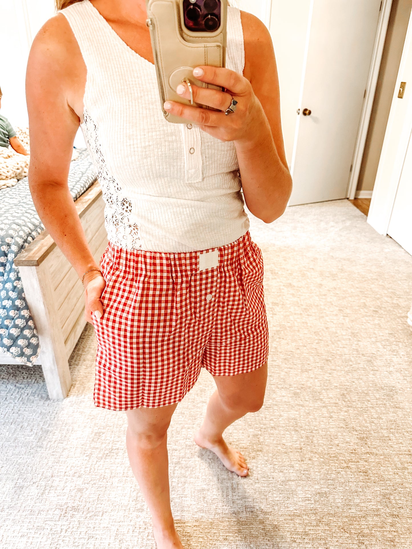 Check me Out Gingham Shorts (S-XL)