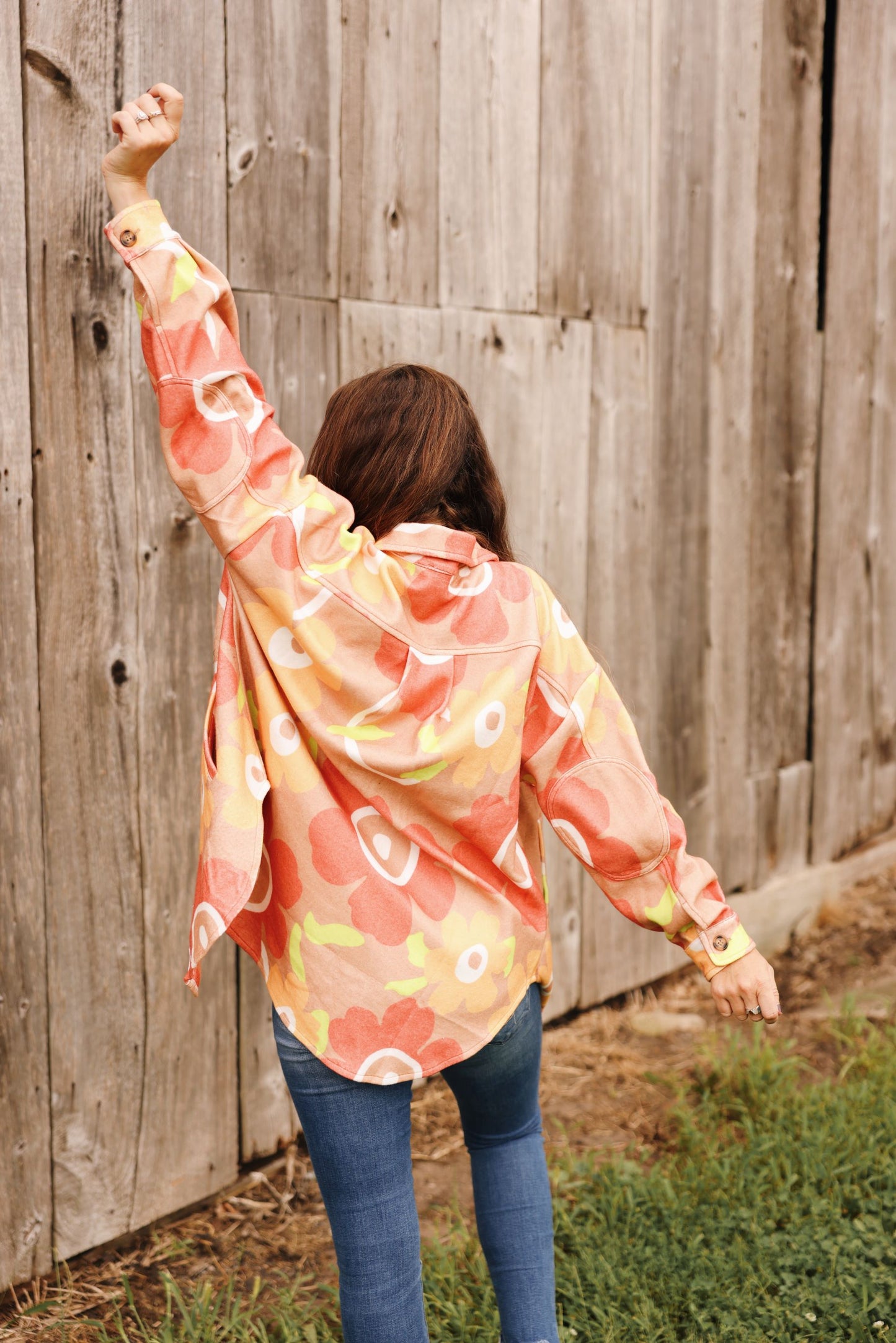 Blossom Breeze Longline Shacket