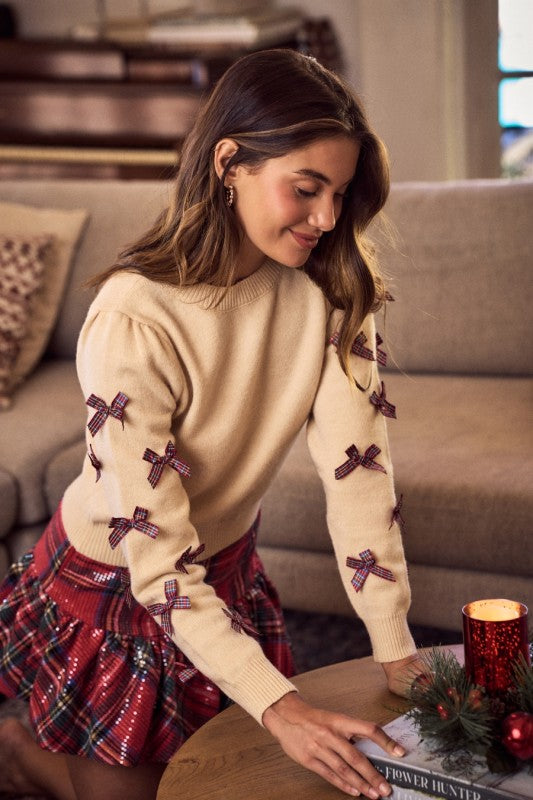Merriest Mornings Knit Sweater (S-XL)
