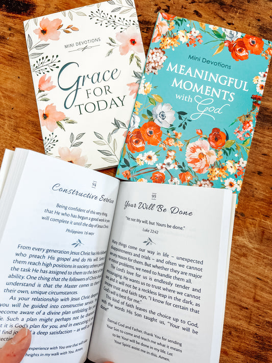 Grace For Today Mini Devotional (2 Styles)