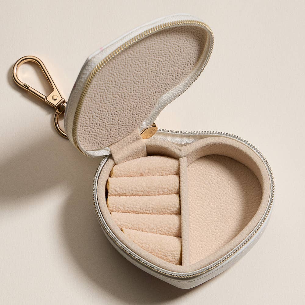 Hearts Falling Jewelry Case