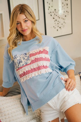 4th Of July Ready Top (S-XL)
