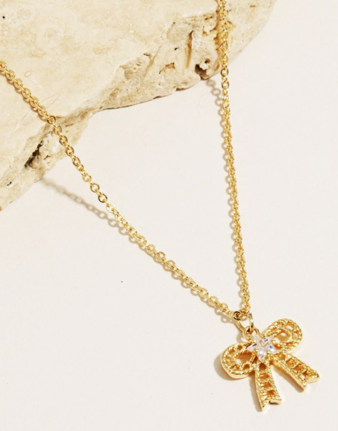 Wrapped In A Bow Necklace (2 Styles)