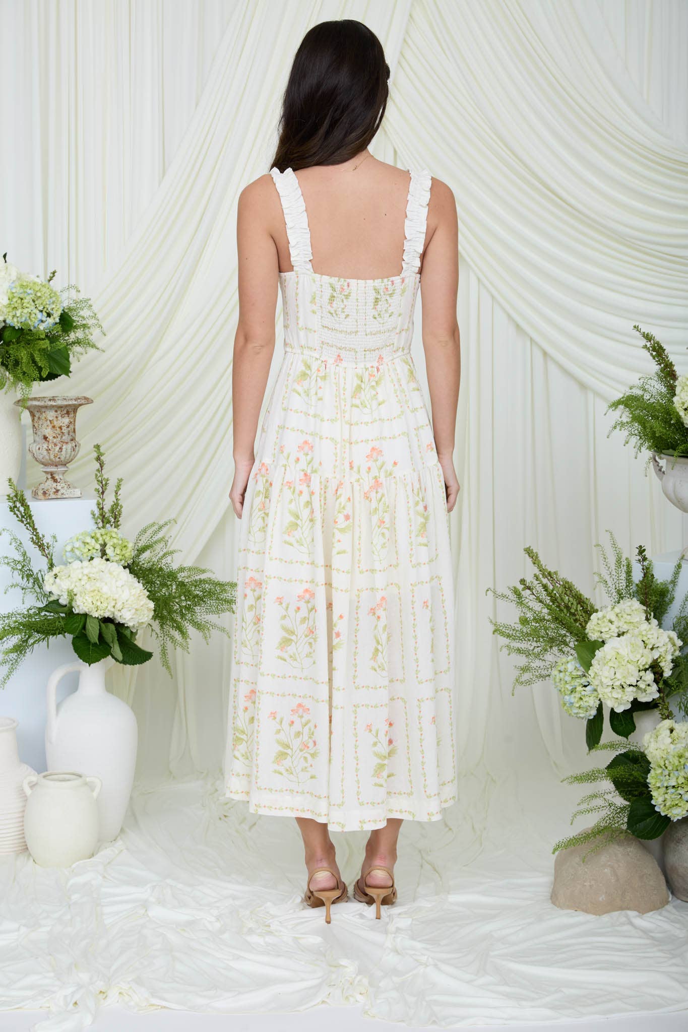 Petal Poetry Midi Dress
