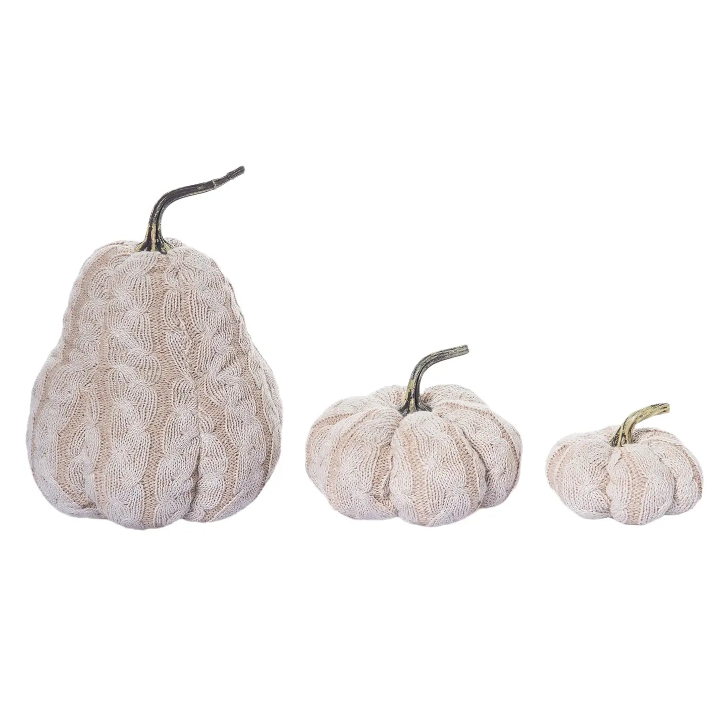 Harvest Knitted Pumpkin Set