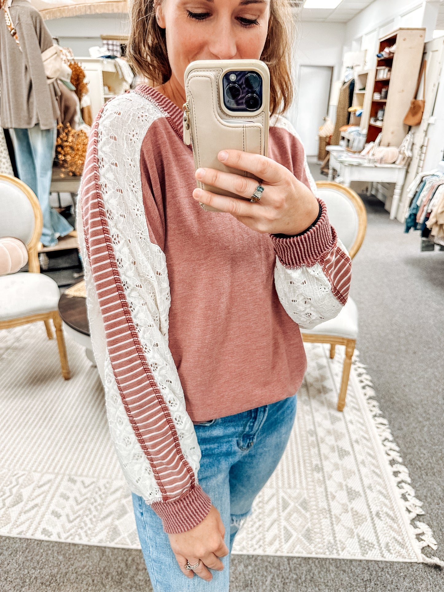 Delicate Layers V-Neck Top (S-XL)