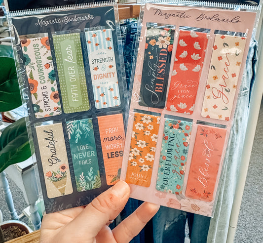 Magnetic Bookmark Set (14 Styles)
