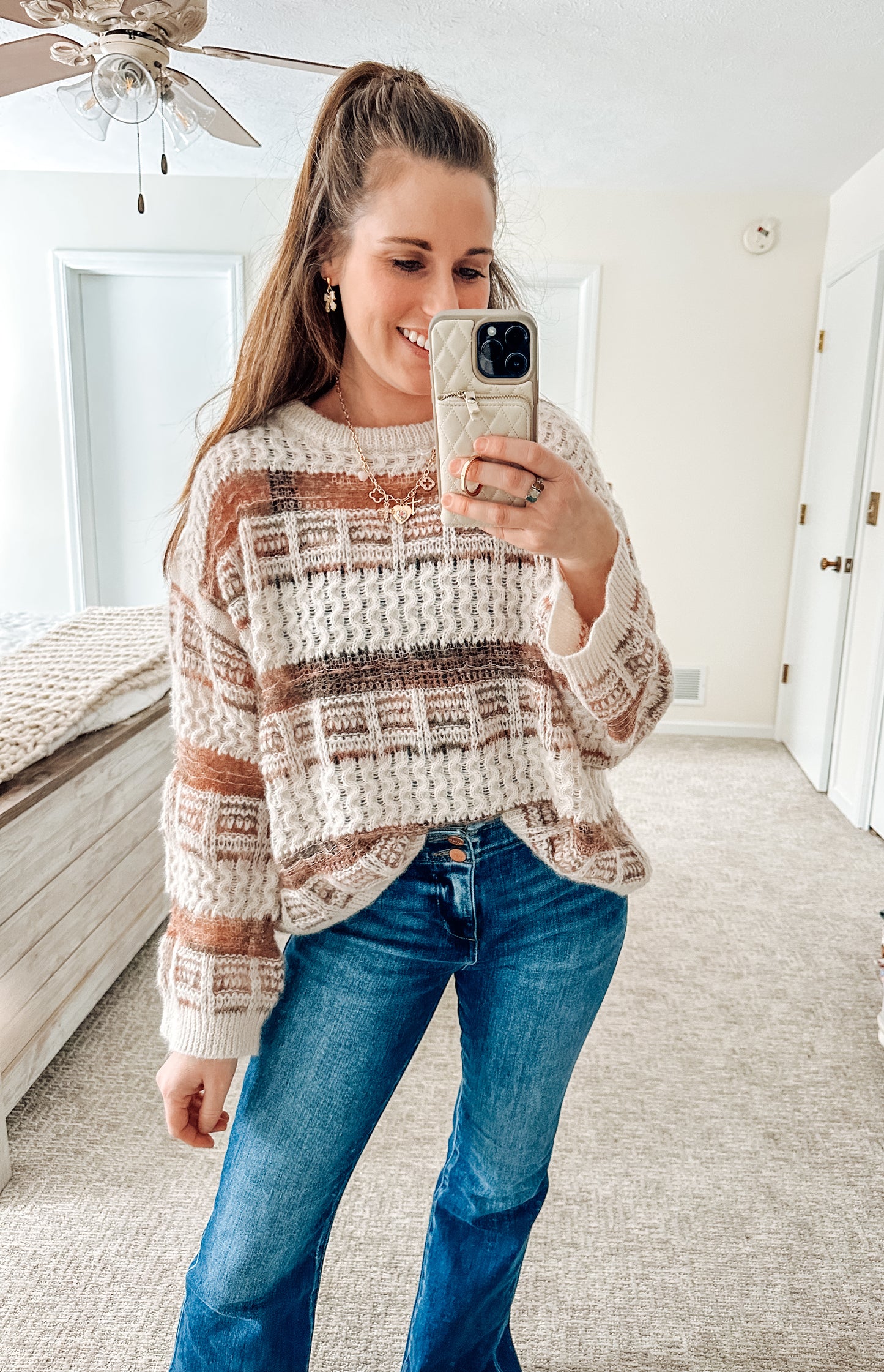 Charming Lines Chunky Sweater (S-XL)