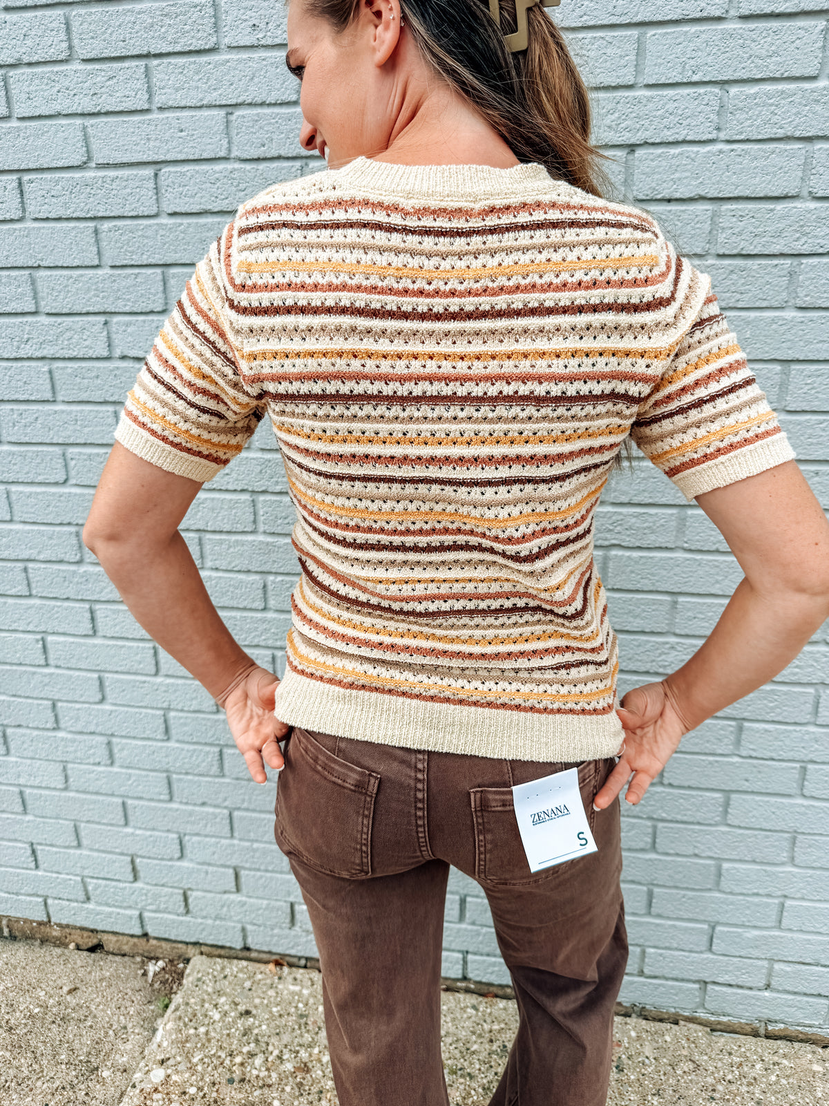 The Painted Desert Stripe Knit Sweater