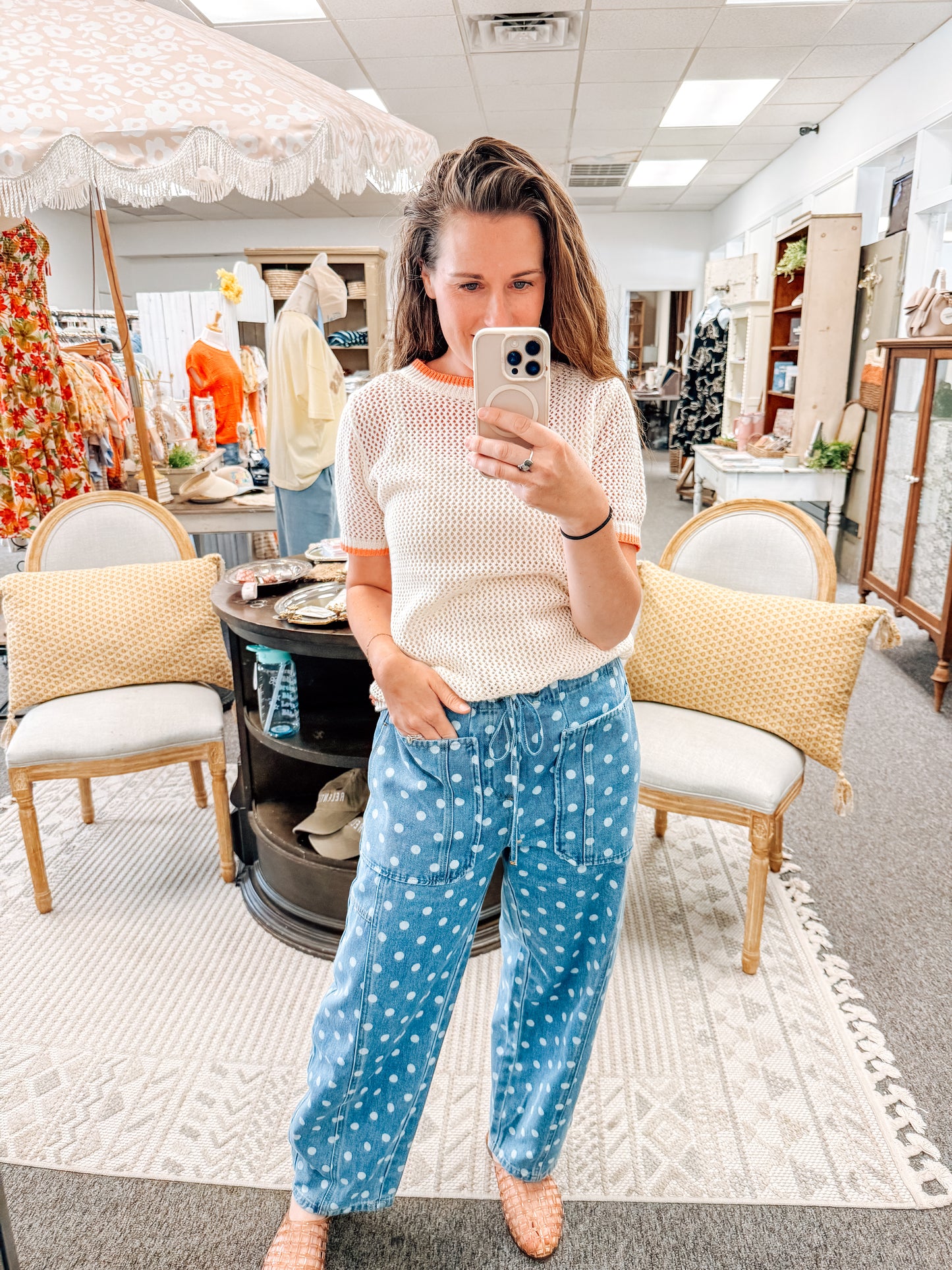 Spotted in Style Denim Bottoms (S-XL)