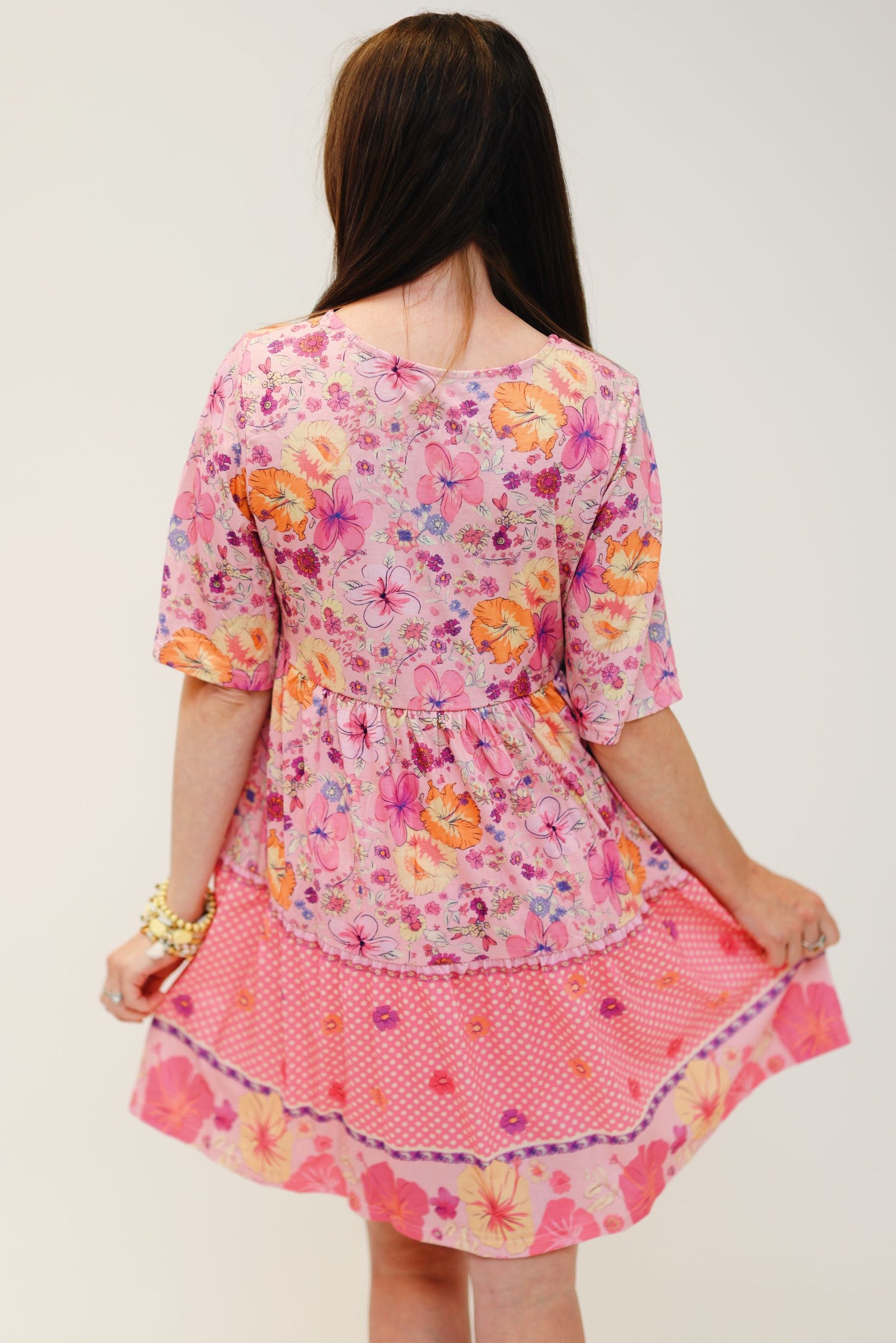 Summertime Blooms Dress (S-XL)