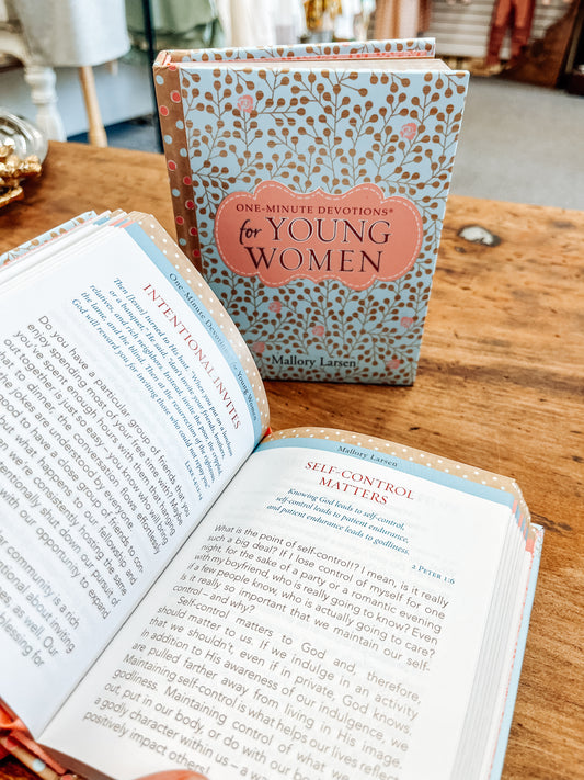 One Minute Devotionals For Young Girls