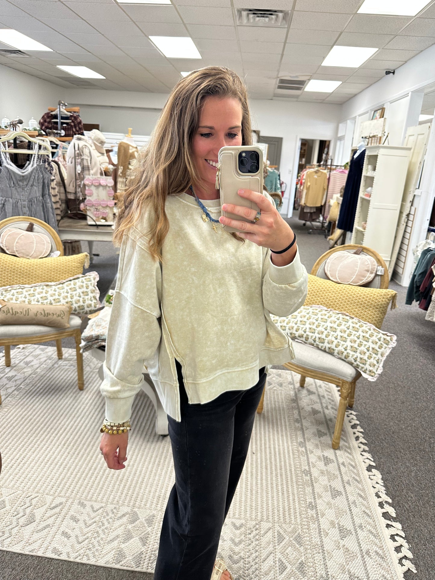 Pearl Promise Pullover Sweater (S-3X)