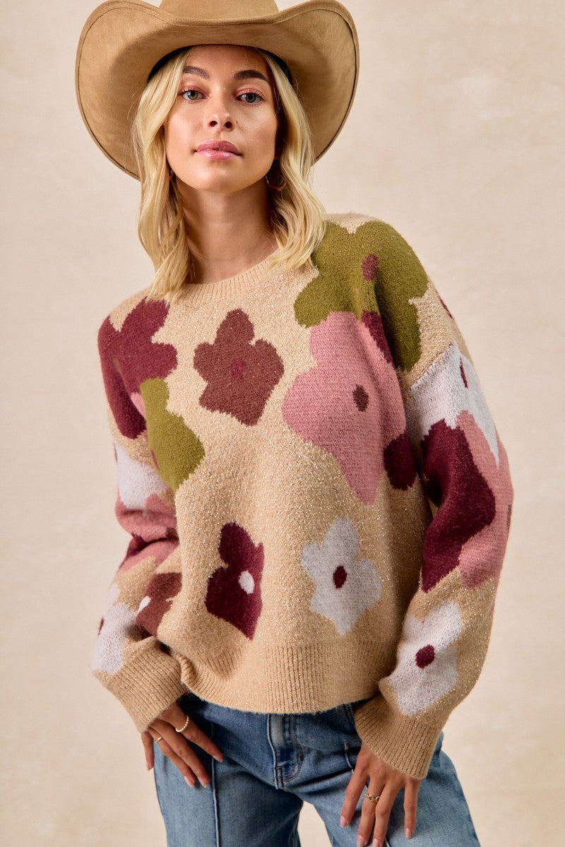 Petal Party Sweater (S-XL)