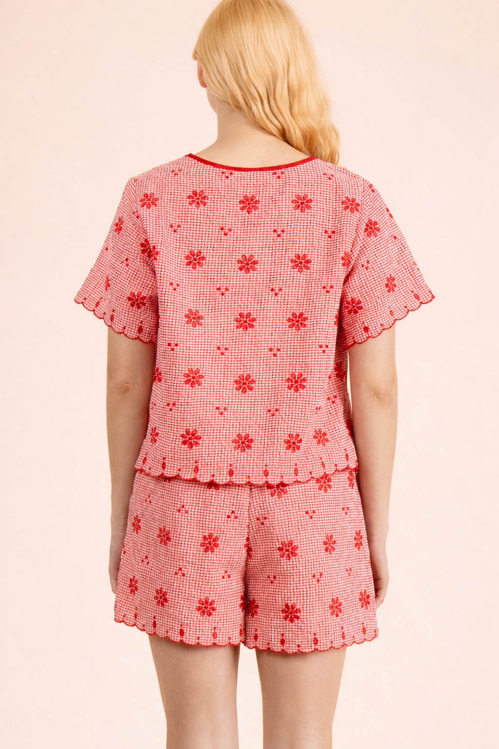 Pair Me Together Embroidery Woven Set