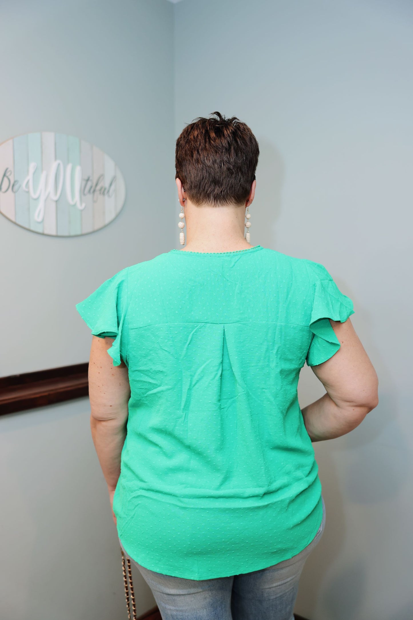 Spot on Knits Blouse (S-3X)