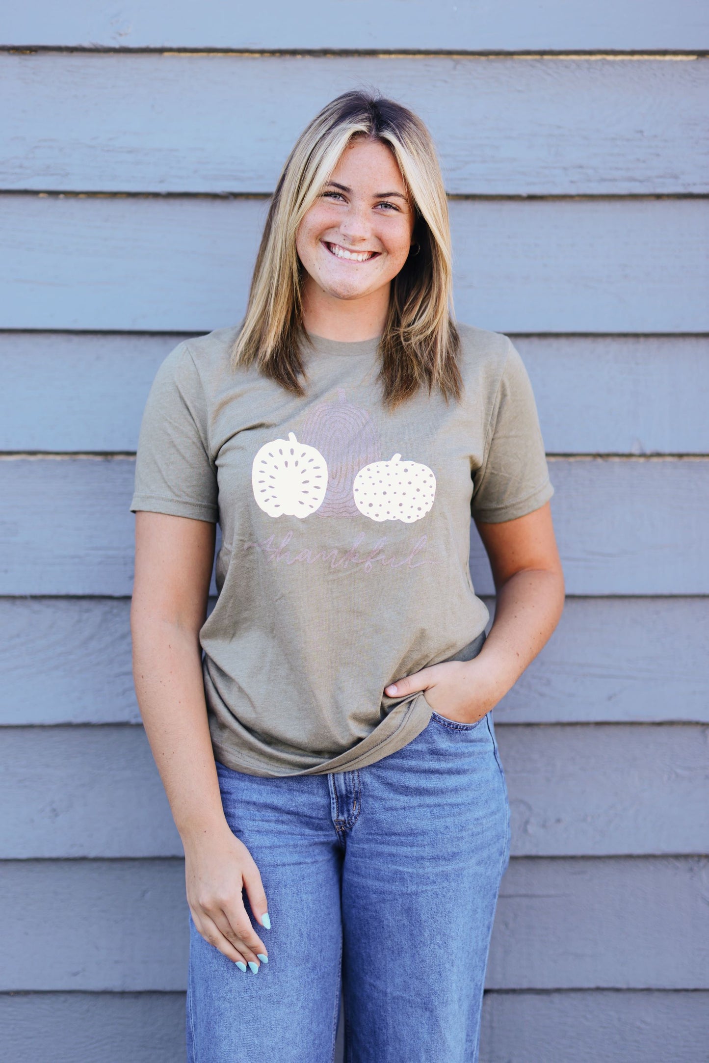 Thankful Pumpkins Graphic Tee