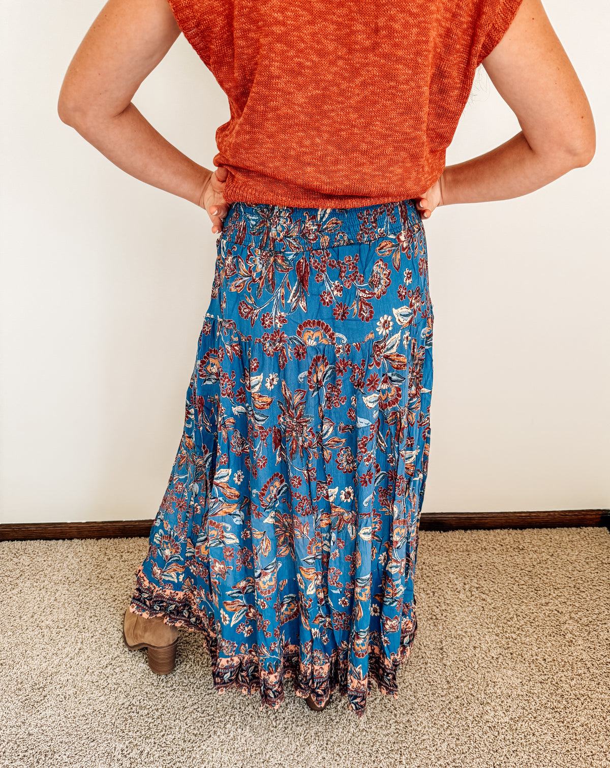 The Juniper Trail Midi Skirt