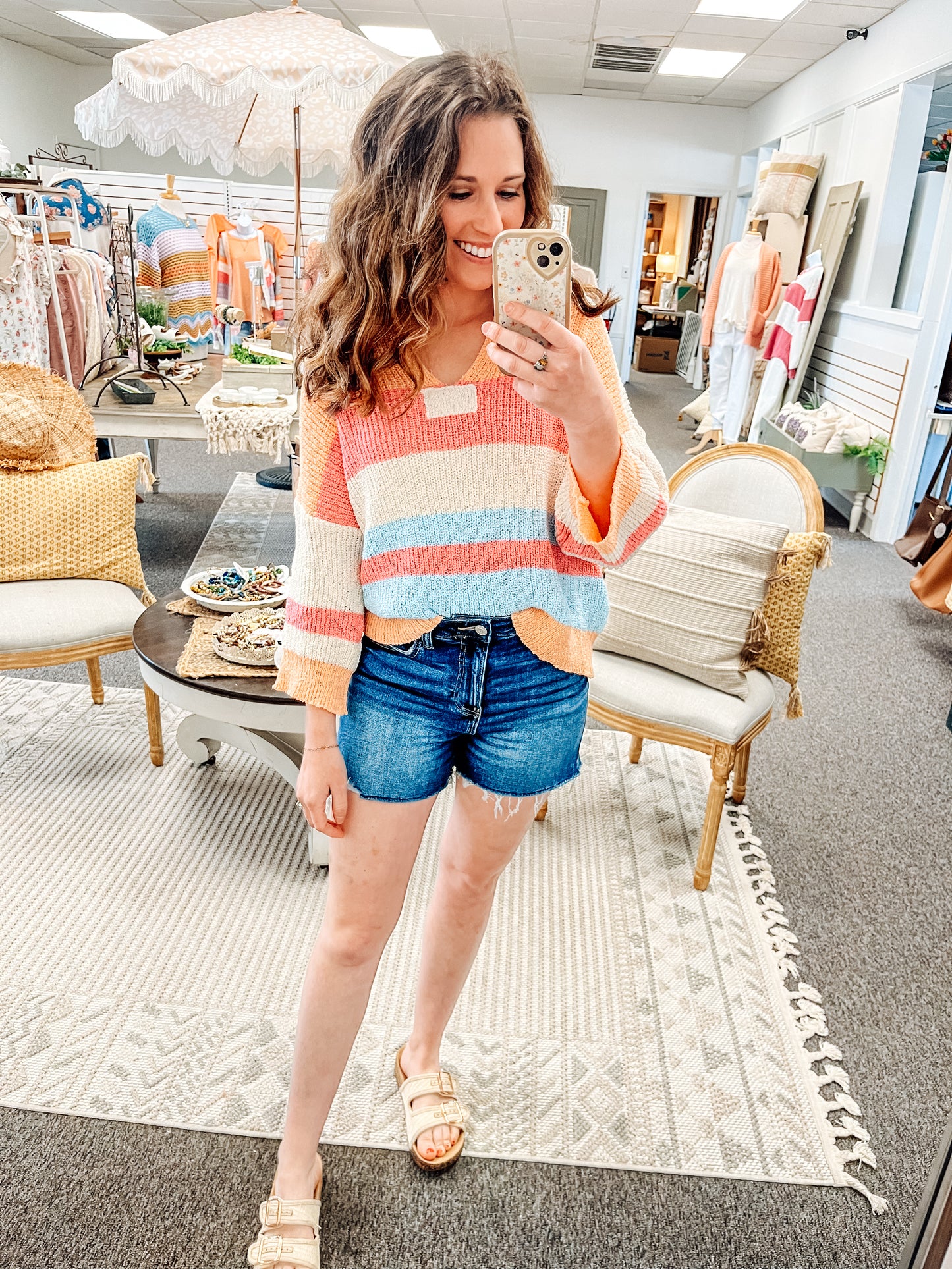 Seabreeze Striped Top
