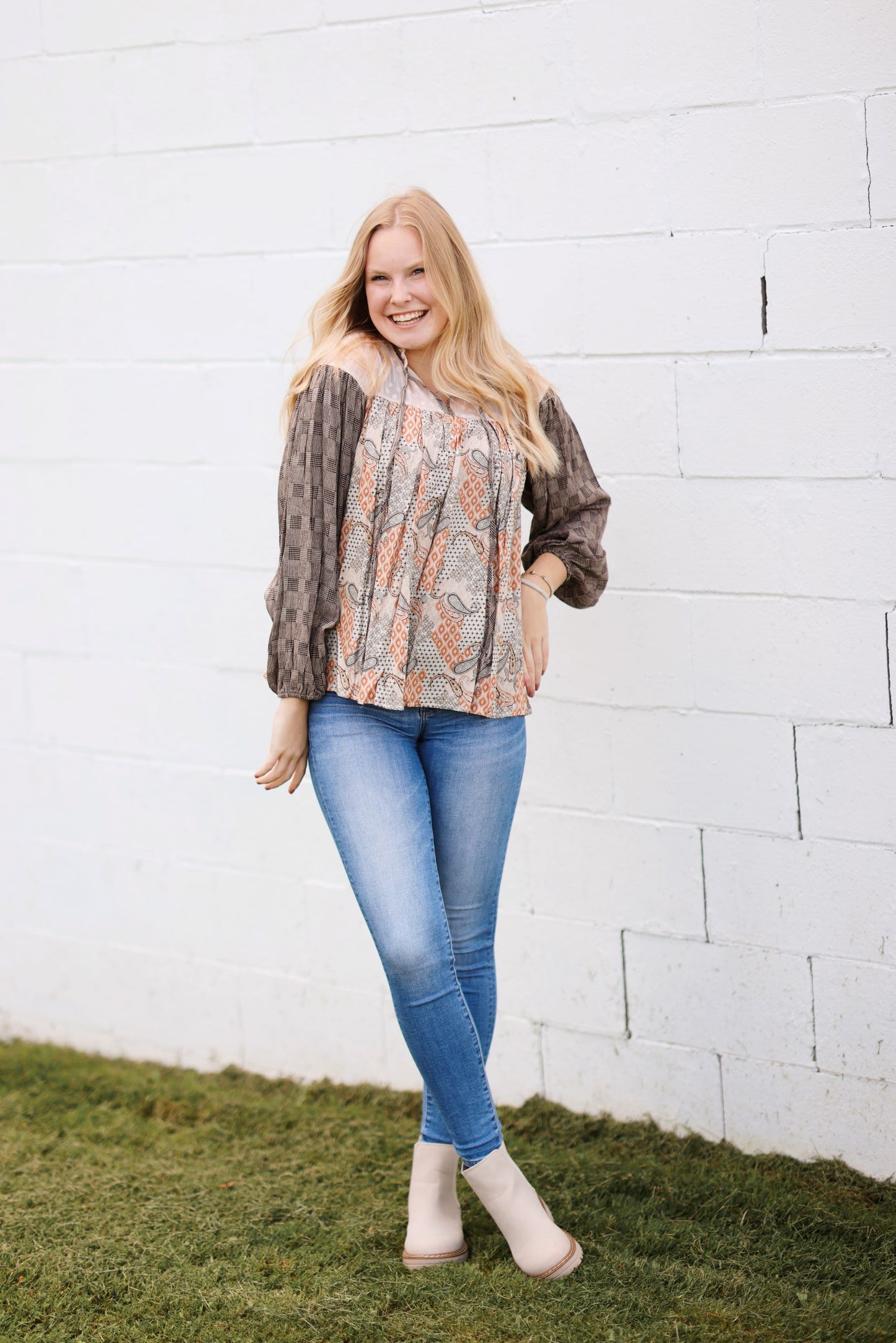 Garden Graces Paisley Blouse