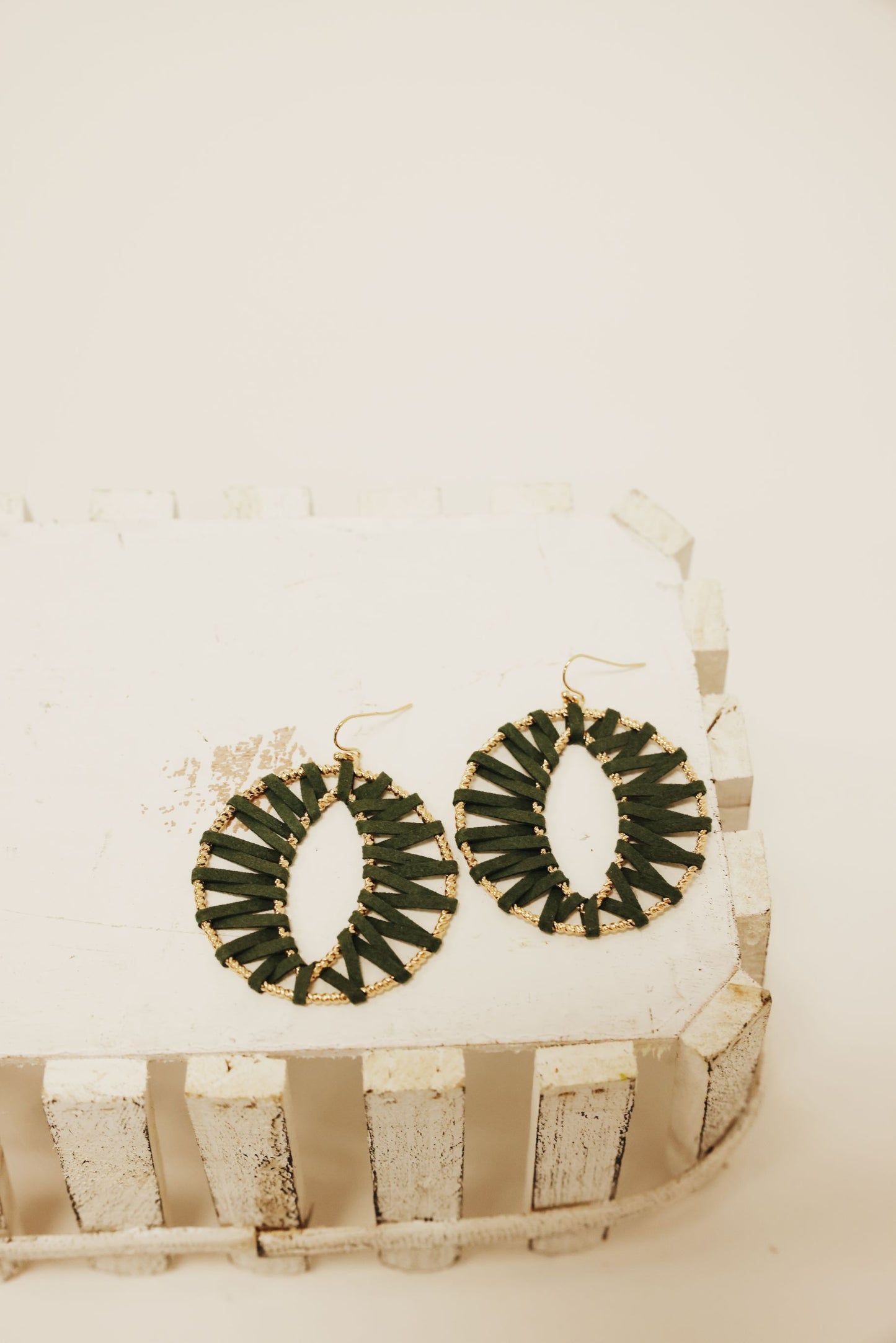 Forest Fern Dangle Earring