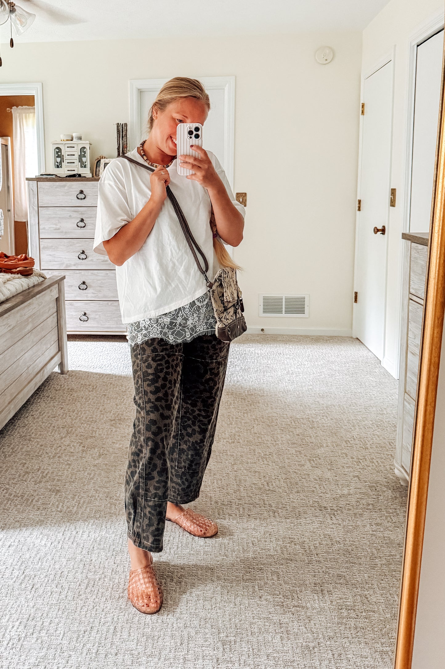 Trendy Moment Lace Tee