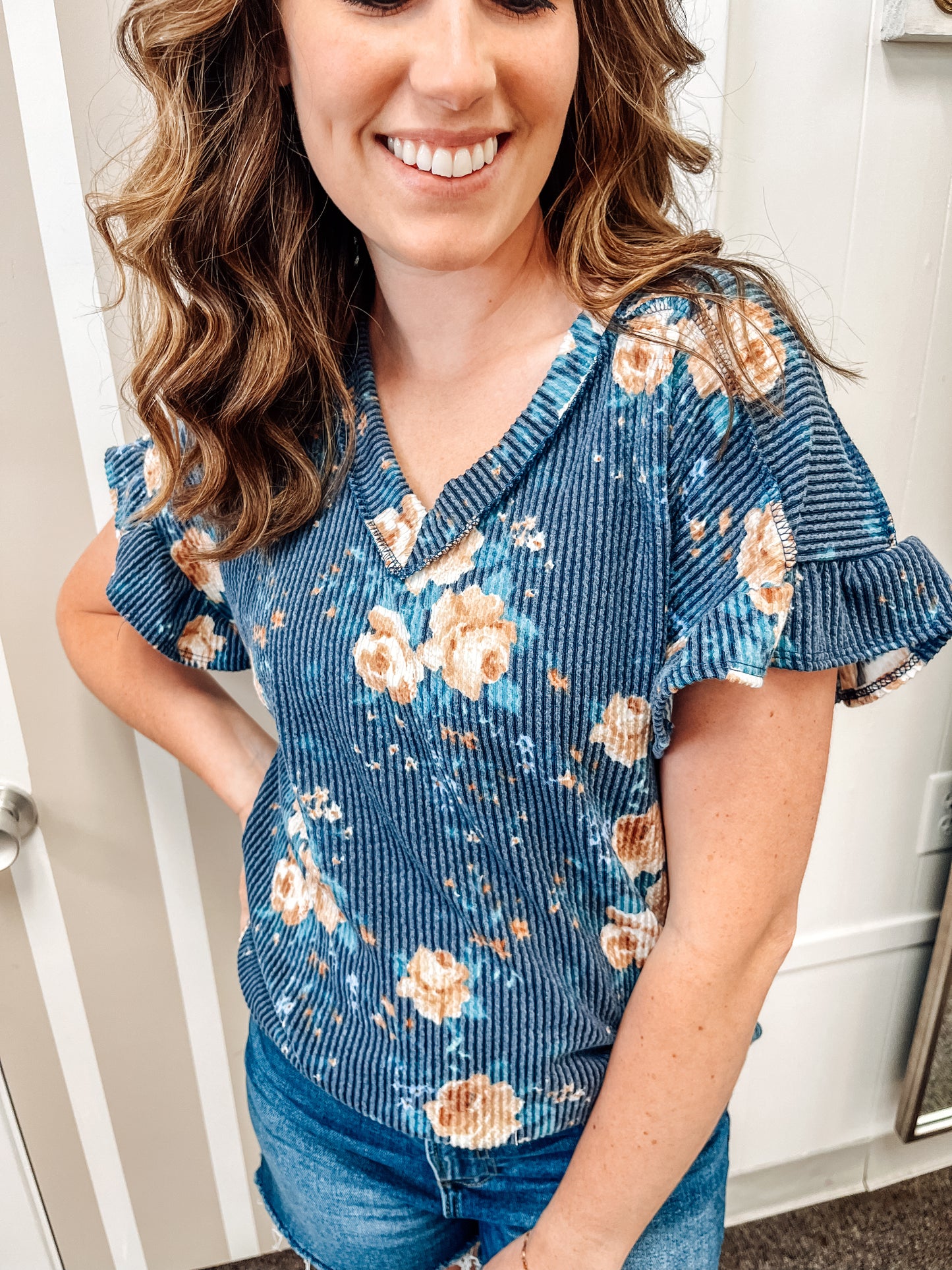 Garden of Eden Ribbed Top