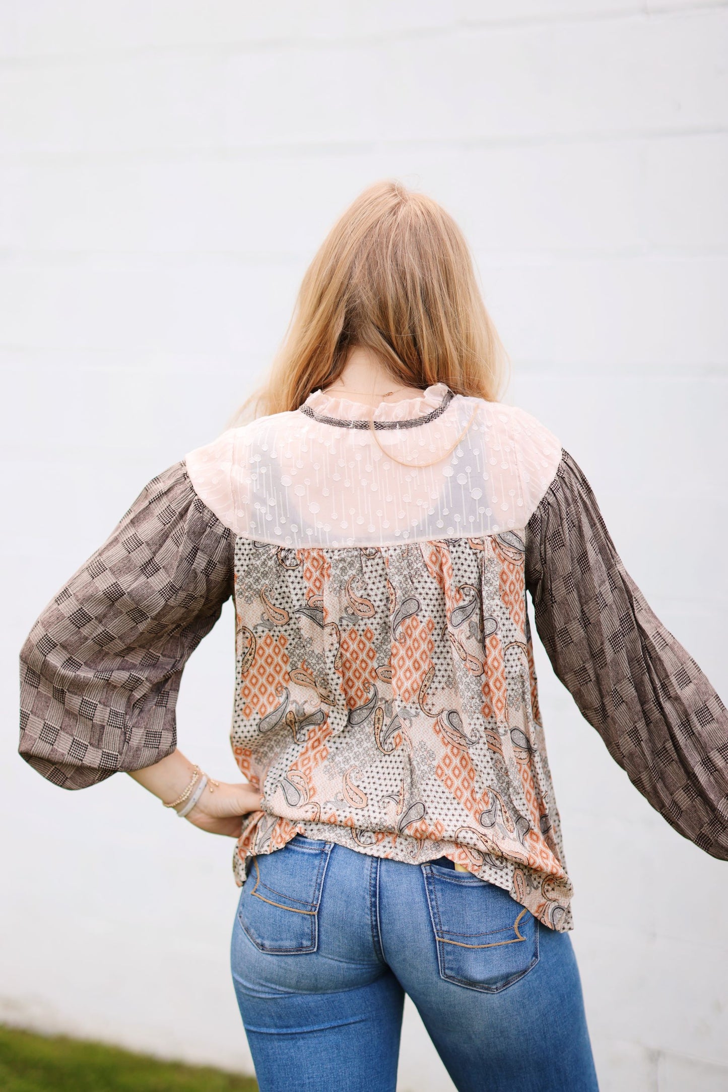 Garden Graces Paisley Blouse