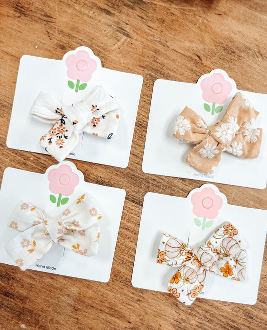 Bow Hair Clip (several styles)