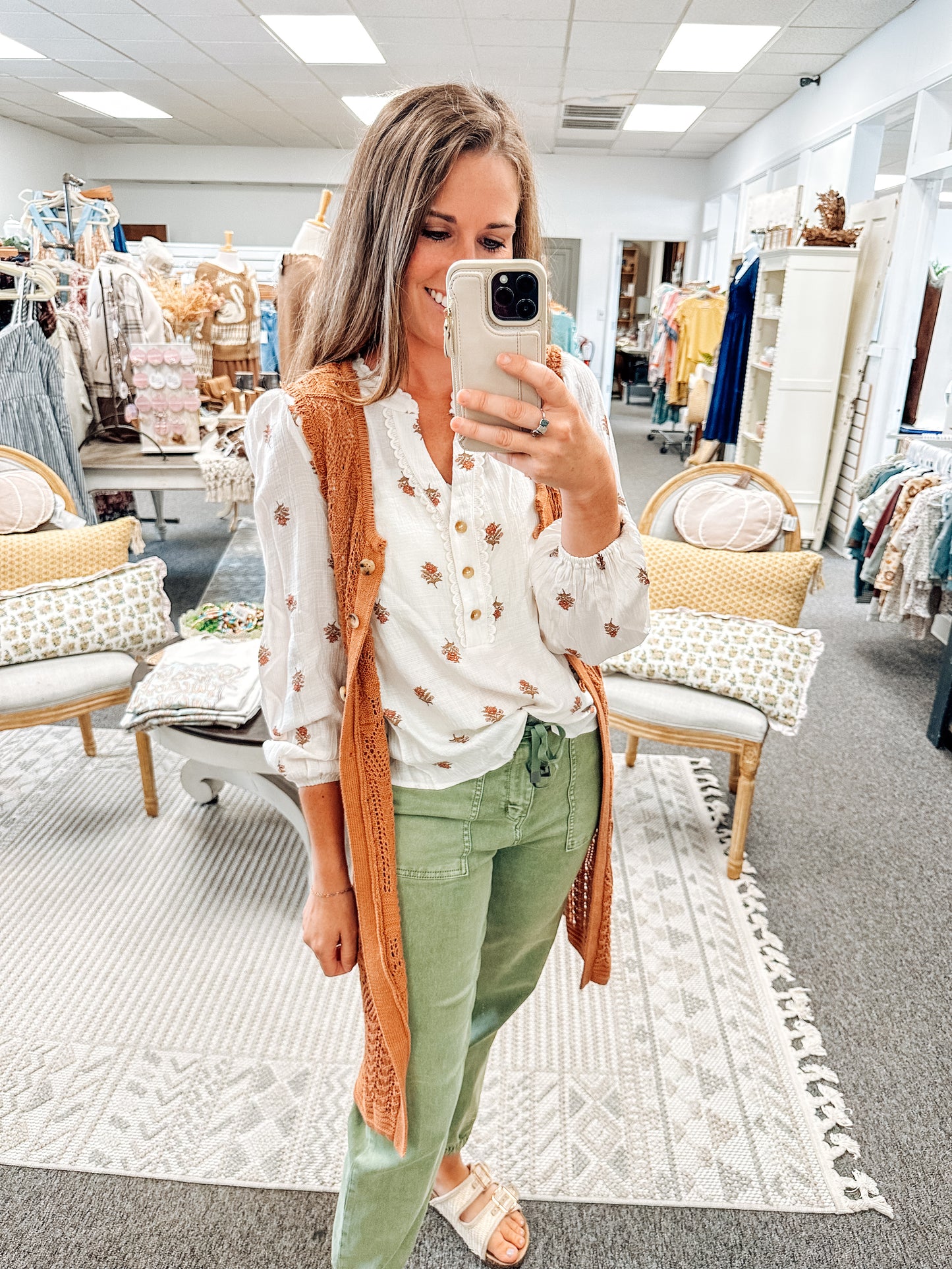 Great Escape Blouse-Ivory