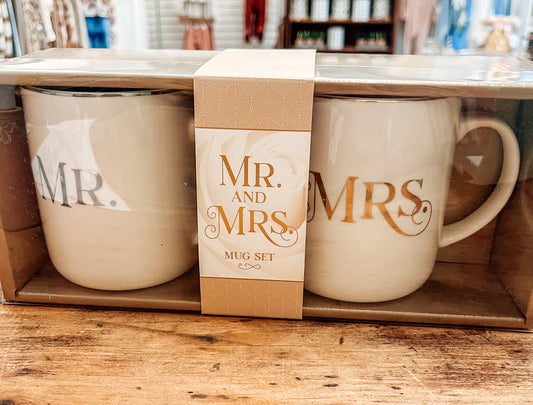 Mr. & Mrs. Mug Set