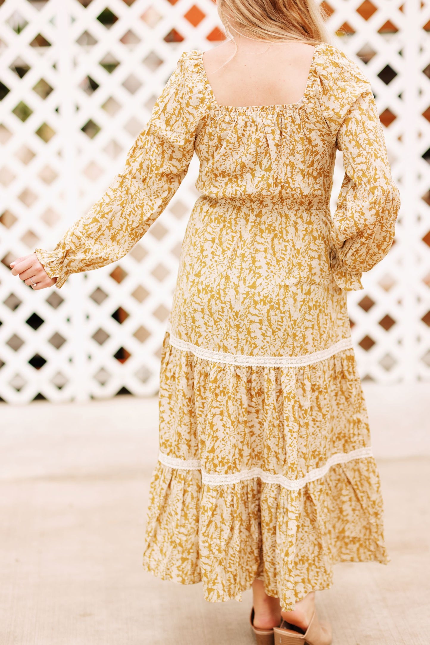 Autumn Splendor Midi Dress