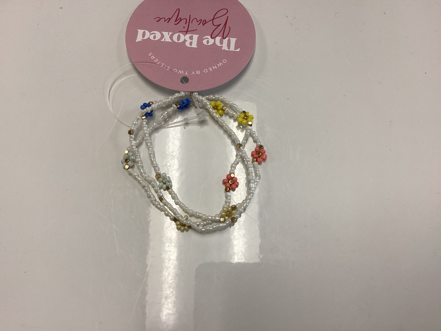 Flower Power Seeded Bracelet