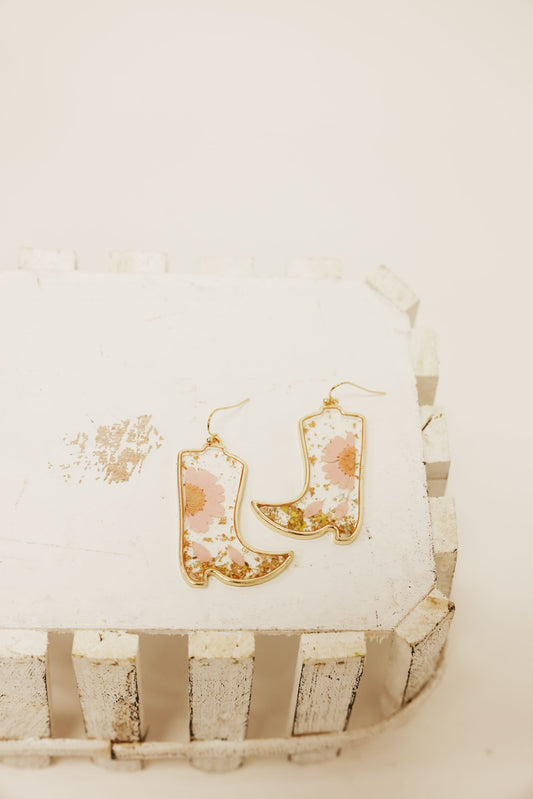 Pretty in Boots Earrings (2 colors)