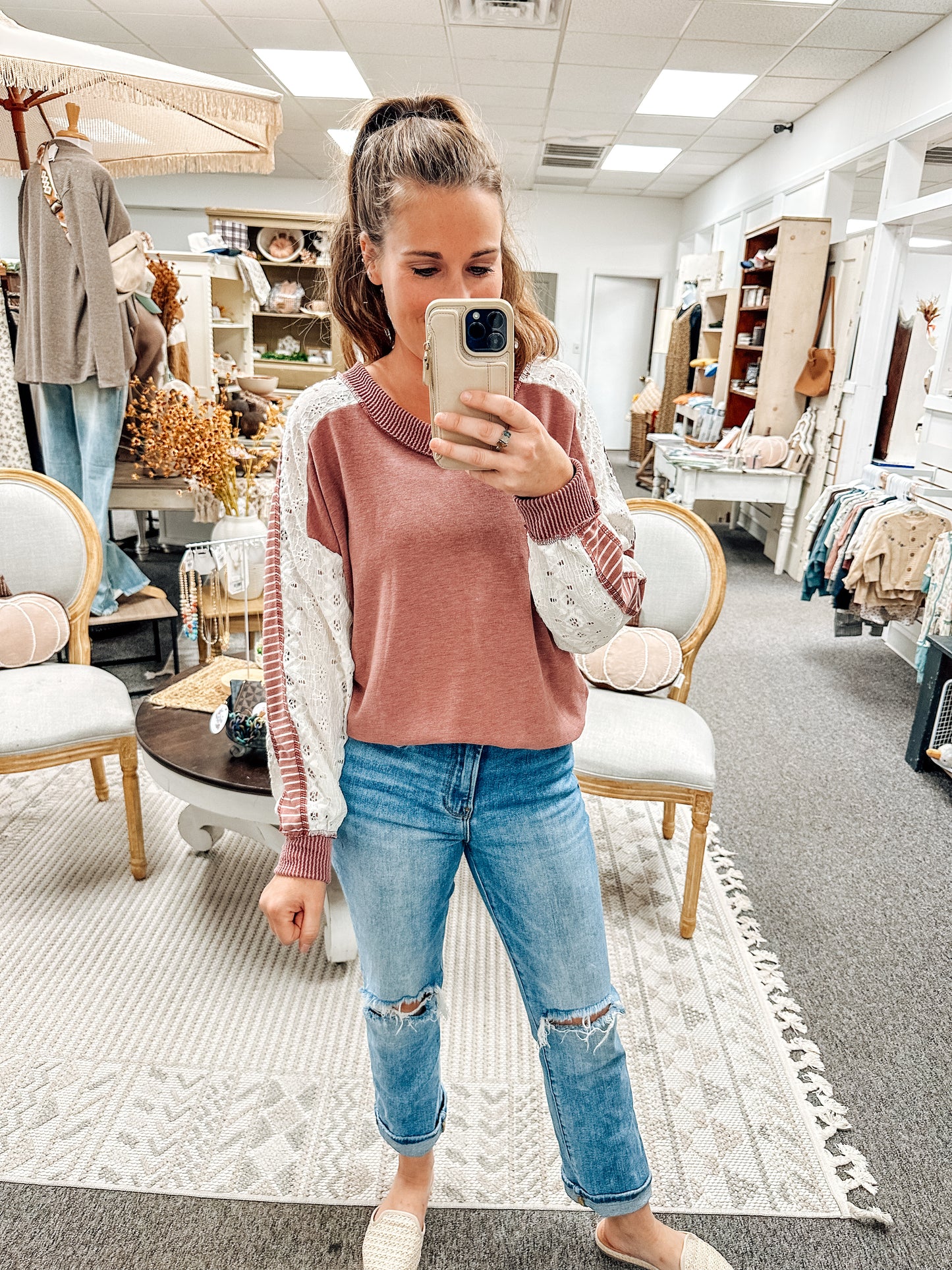 Delicate Layers V-Neck Top (S-XL)