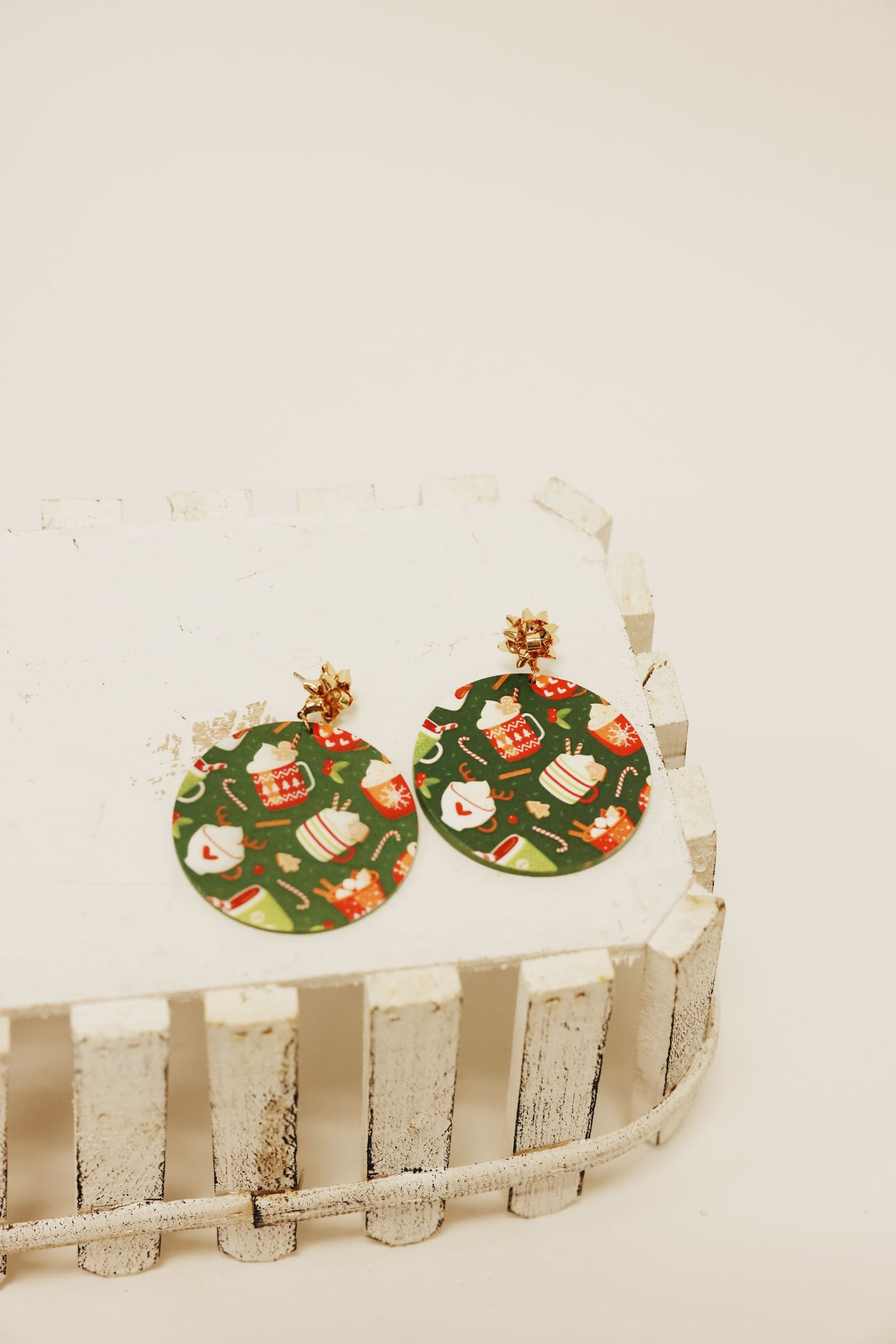 In the Christmas Spirit Earrings