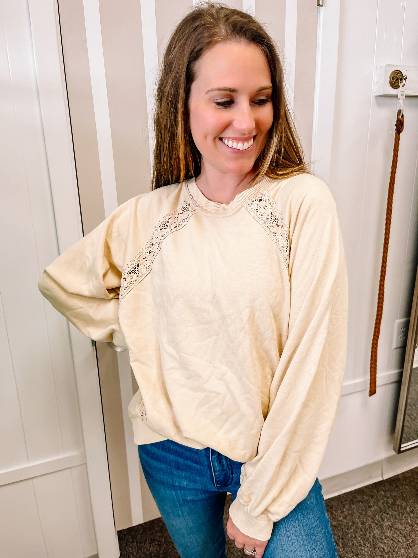 Olivia Mineral Wash Pullover