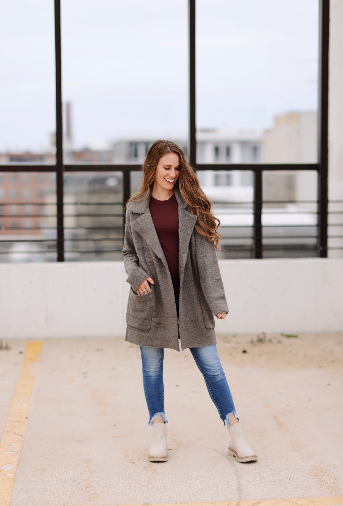 Fireside Embrace Sweater Blazer